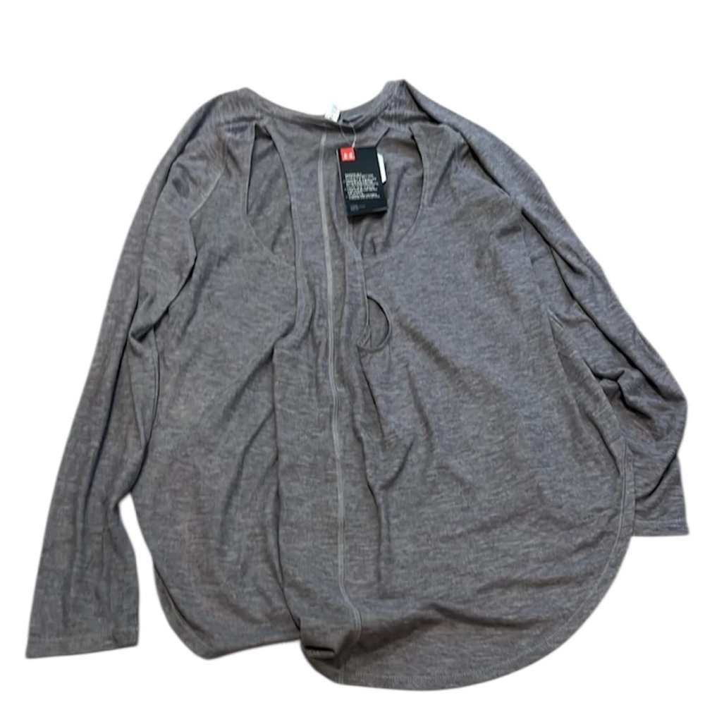 Under Armour Gray Long Sleeve Top
